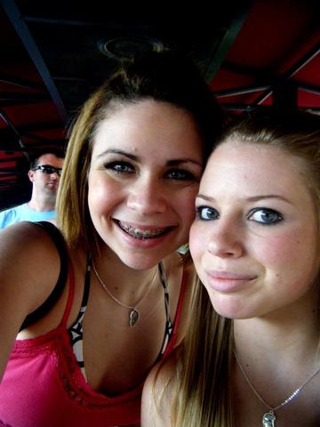 Cassie and I went to Disney World for Spring Break (junior year).