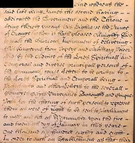 English Bill of Rights