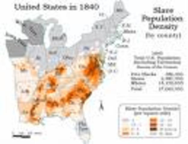 1/5 of th population slaves!