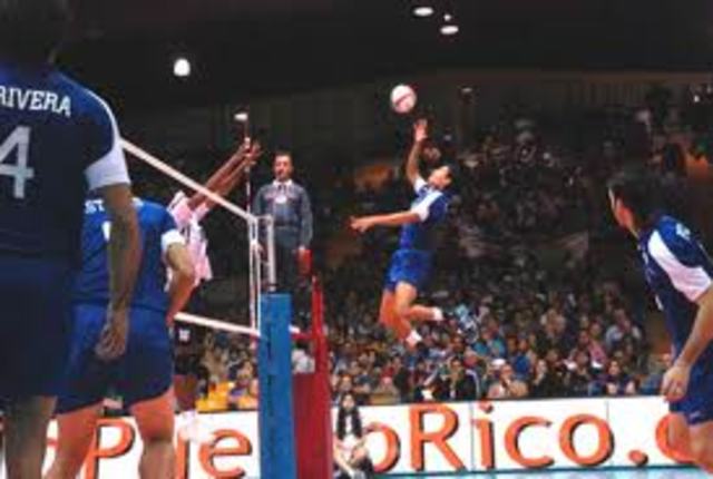 YMCA volleyball spread