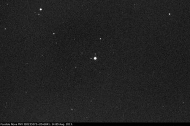 New 'Nova' Star Explosion Spotted by Japanese astronomer