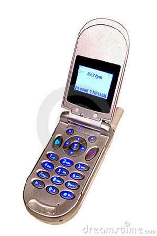 Got my first cell phone