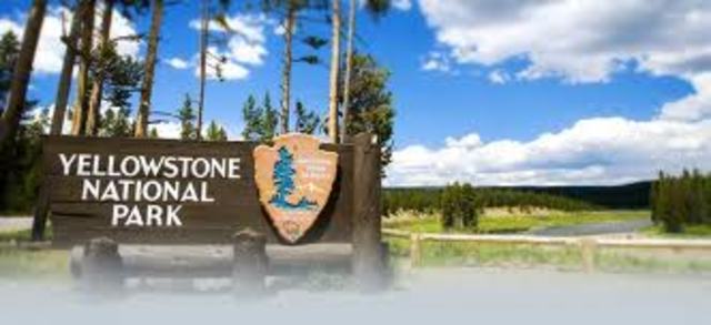 Yellostone National Park founded