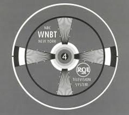 The First Comercial Television Broadcast