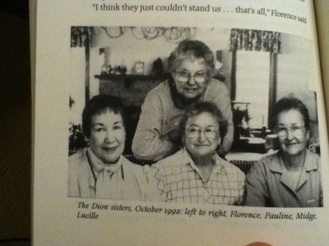 Diane's Mother and Aunts speak about boarding schools