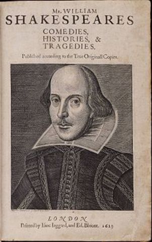 William Shakespeare writes Cymbeline, and the original text of his 154 sonnets is published