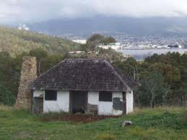 First Settlemtn Van Diemens Land