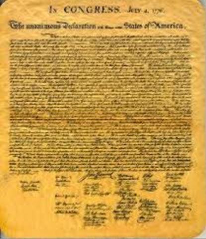The Signing of the Declaration of Independence
