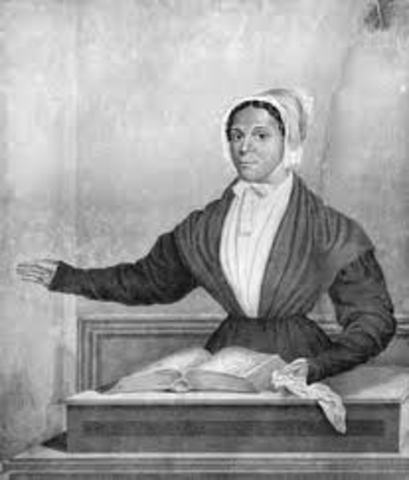 Quaker school for females, African Americans and Native Americans established