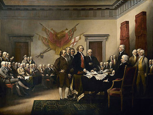 The Signing of the Declaration of Independence