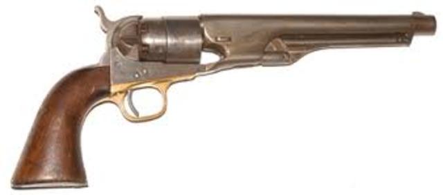 Colt Revolver was patented