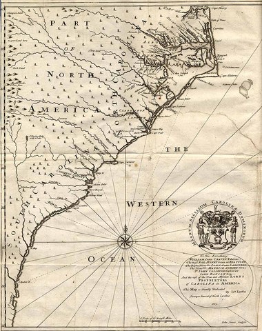 The Carolinas split.