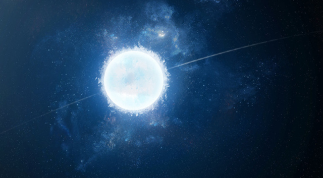 White Dwarf Star Recorded