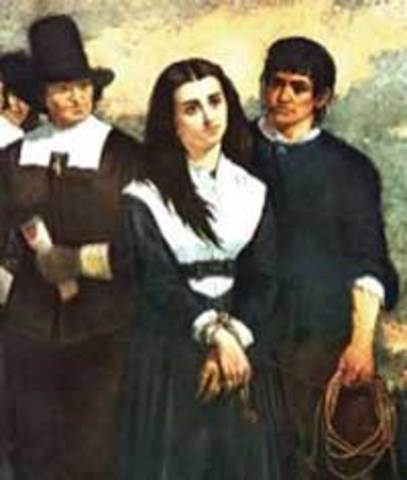 First person to be executed for Witchcraft within the American colonies