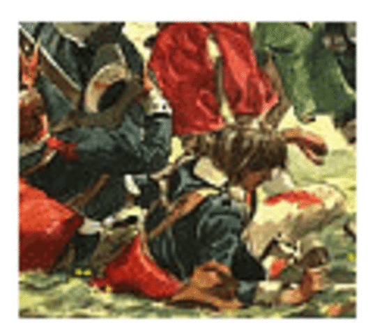 British setback at Saratoga