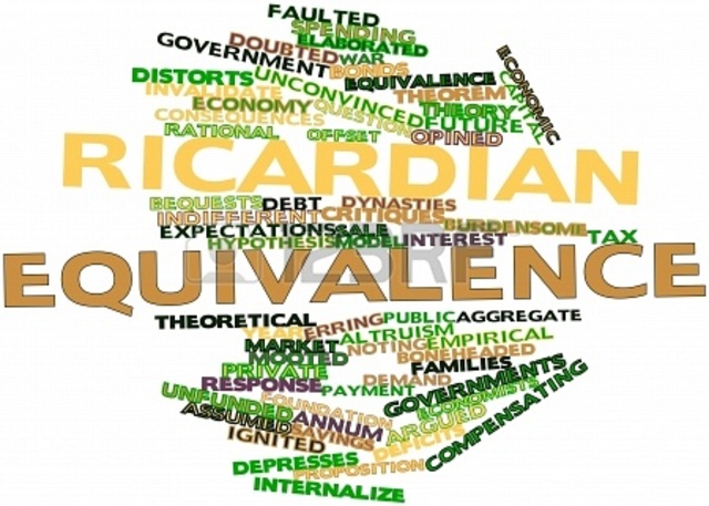 La equivalencia ricardiana