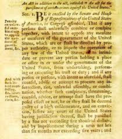 Alien and Sedition Acts