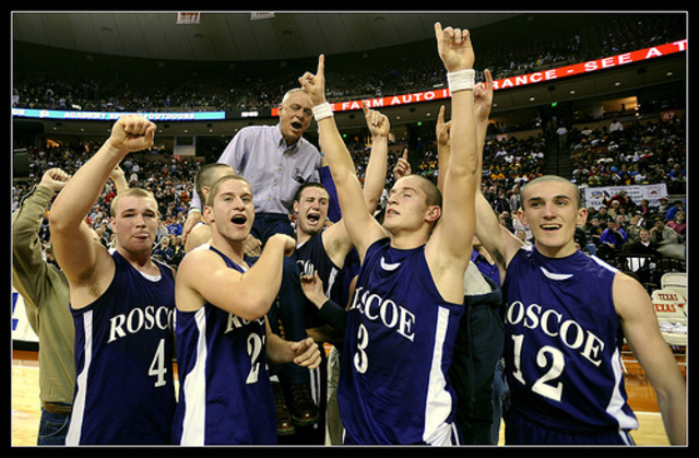 Yo gané basqútbol en estado.