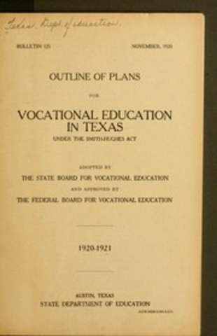 Smith-Hughes National Vocational Education Act