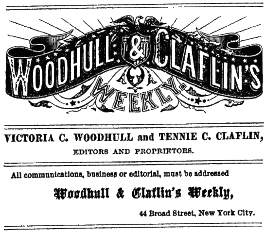 Woodhull and Claflin's Weekly