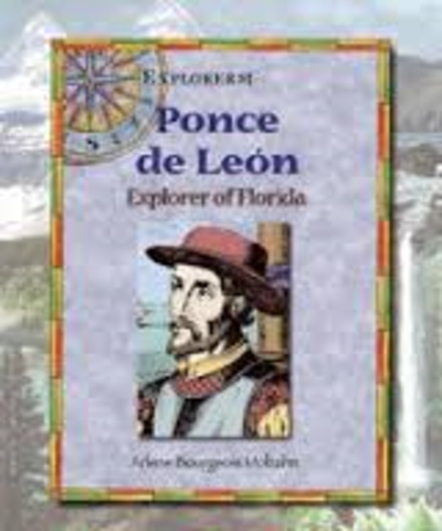 Ponce de Leon explores Florida