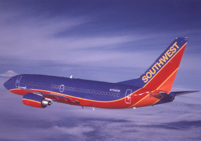 southwest airlines begins flying.
