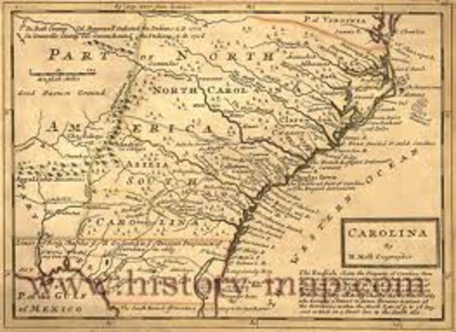 Carolina colony created
