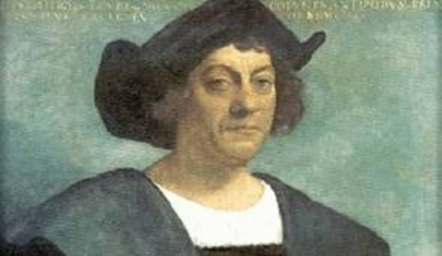Christopher Columbus Sails the ocean blue