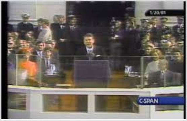 First Inauguration of Ronald Reagan
