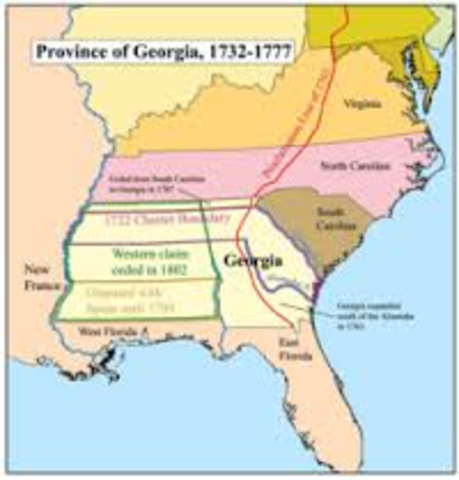 Georgia Colony Founded