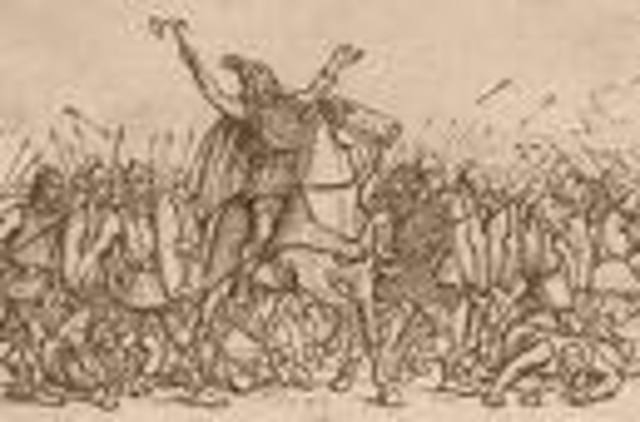 became emporer of the nomadic huns by negotiating with his brother