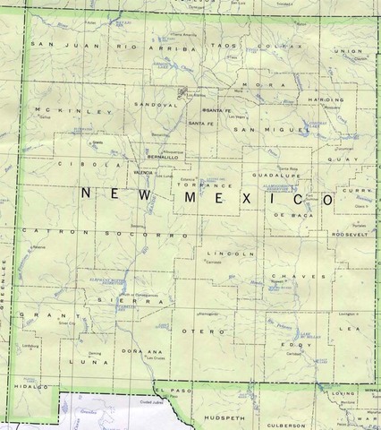 Spanish found New Mexico