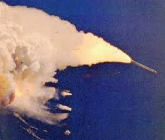The Explosion of the Challenger Space Shuttle