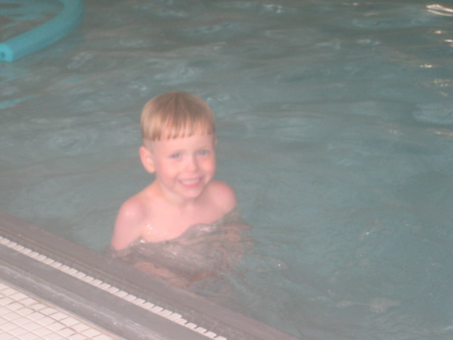 Eddie Learning to Swim