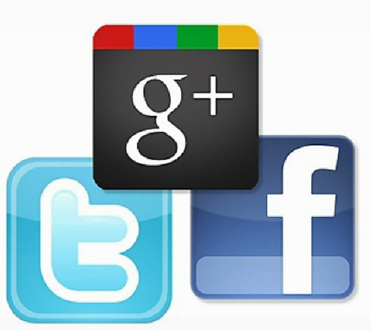 Las redes sociales más utilizadas.