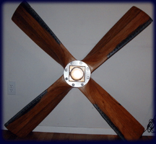 The Wright Brothers test propellers