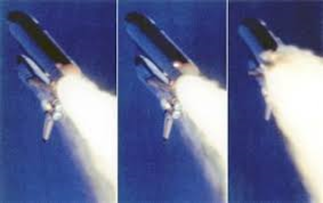 The Explosion of the Challenger Space Shuttle