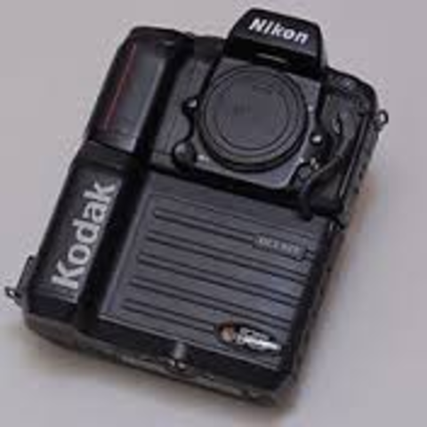 Kodak DCS (Digital Camera System 100) was invented