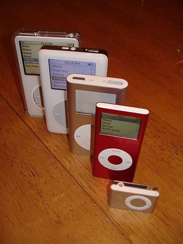 First iPod created