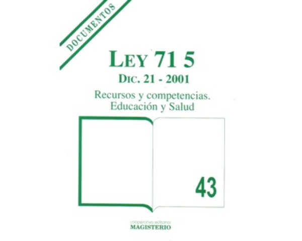 Ley 715 de 2001
