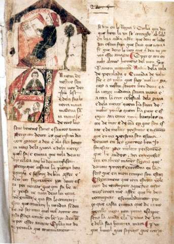 Inici de la Cronica de Ramon Muntaner