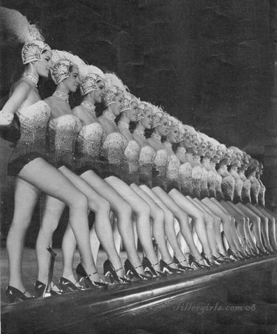 The Tiller Girls begin and tour to America