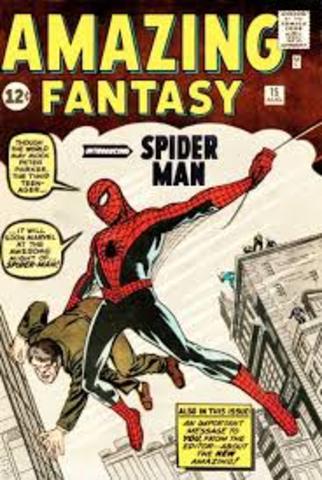 The First Appearance of Spider-Man in Comics