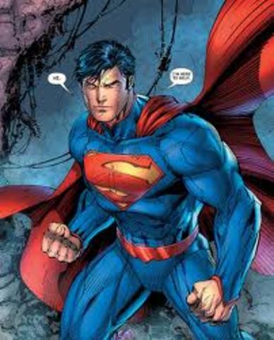 The First Appearence of Superman in Action Comics