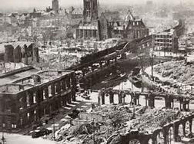 The Netherlands capitulate to Germany