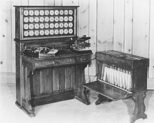 Herman Hollerith's Electronic Tabulating Machine