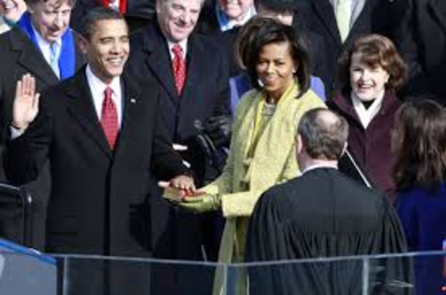 first inaguration of Barrack obama