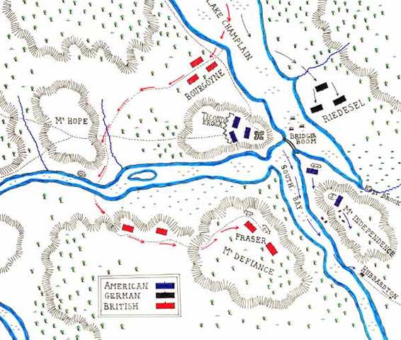 The Siege of Fort Ticonderoga