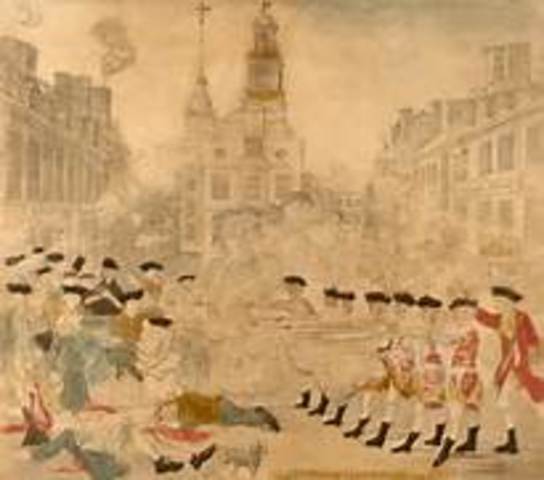 Boston Massacre 3/5/1770