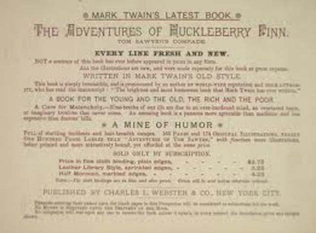 Twain Founds Publishing Company